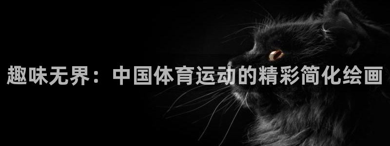 杏耀体育合法嘛：趣味无界：中国体育运动的精彩简化绘画
