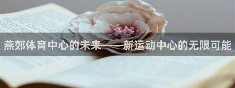 杏耀平台总代理：燕郊体育中心的未来——新运动中心的无限可能